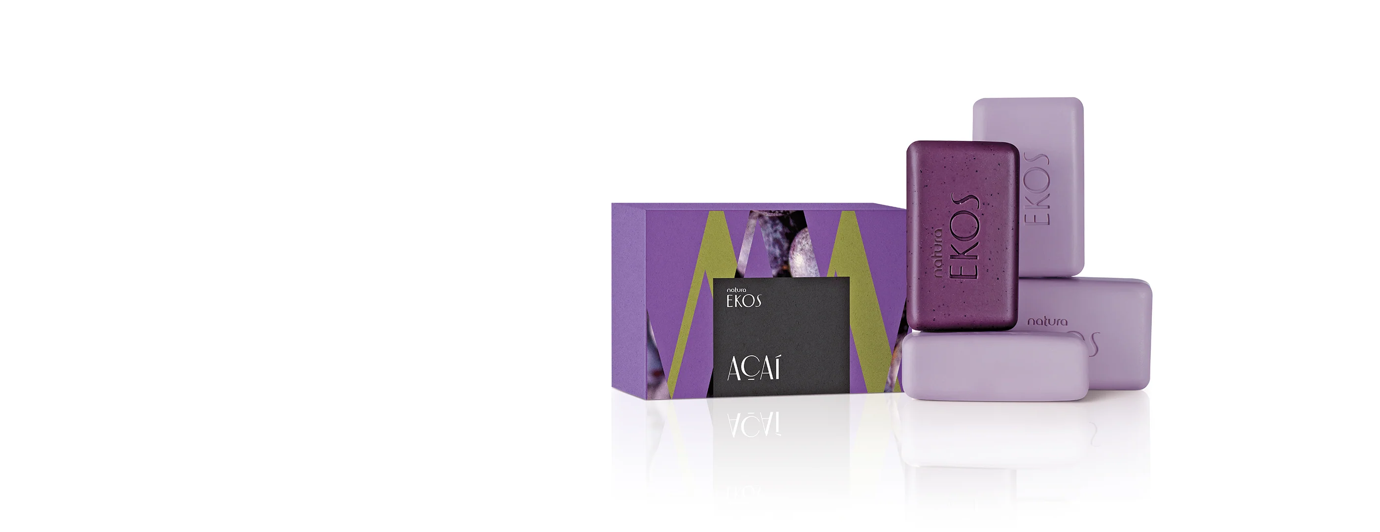 Ekos Açaí Creamy & Exfoliating Monopack Soap Set - Image 4