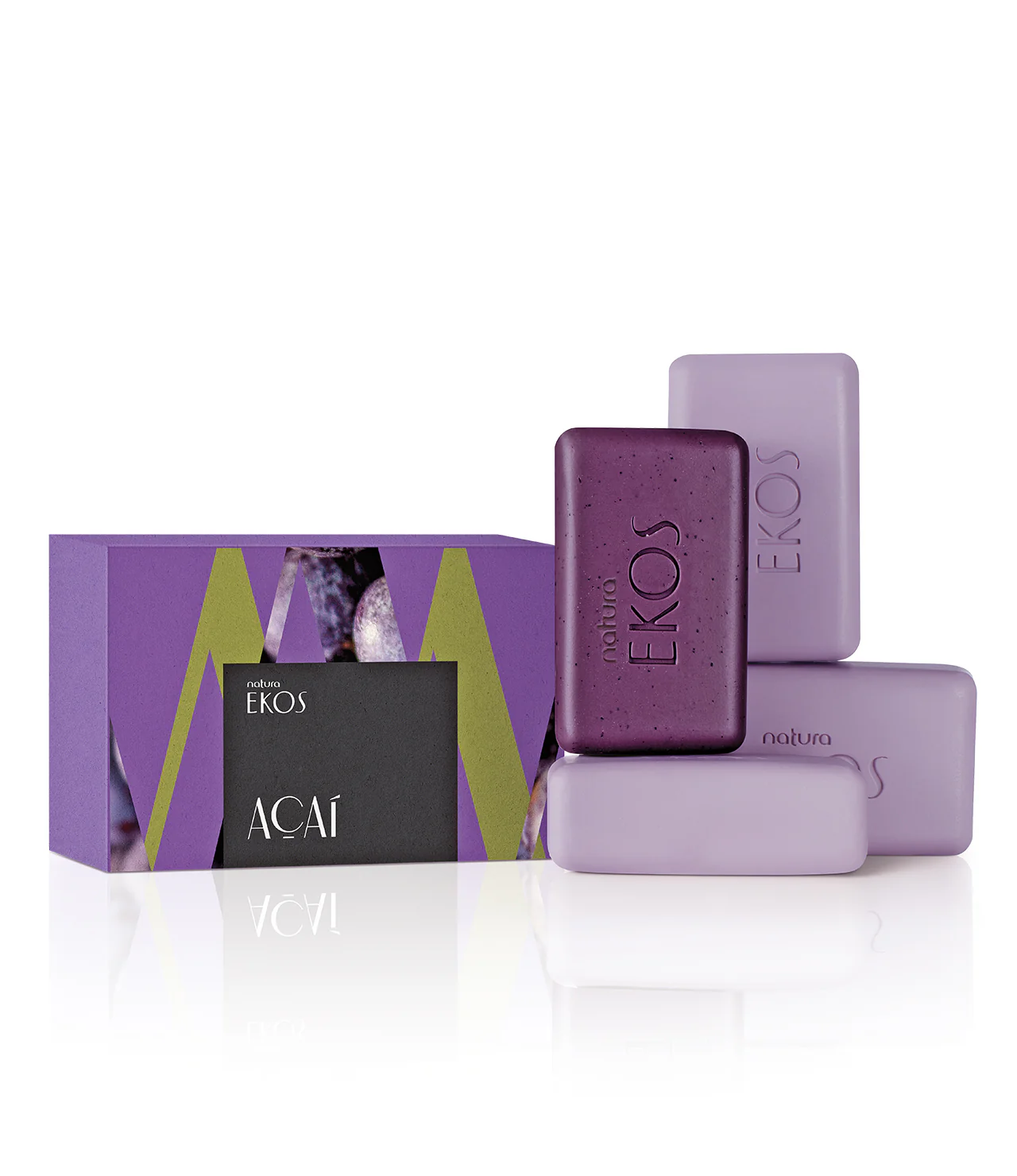 Ekos Açaí Creamy & Exfoliating Monopack Soap Set - Image 7