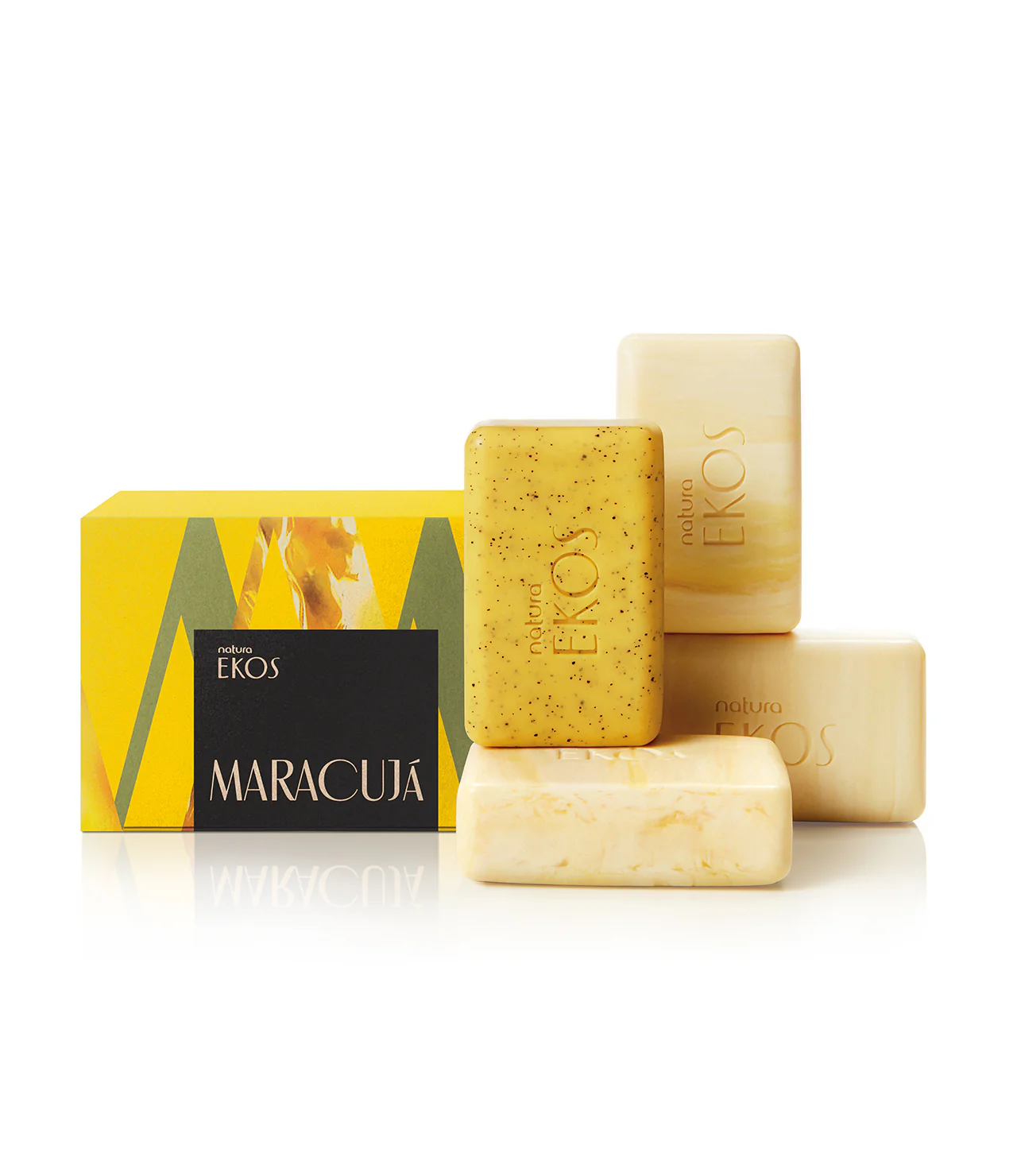 Ekos Maracujá Creamy & Exfoliating Monopack Bar Soap Set - Image 4