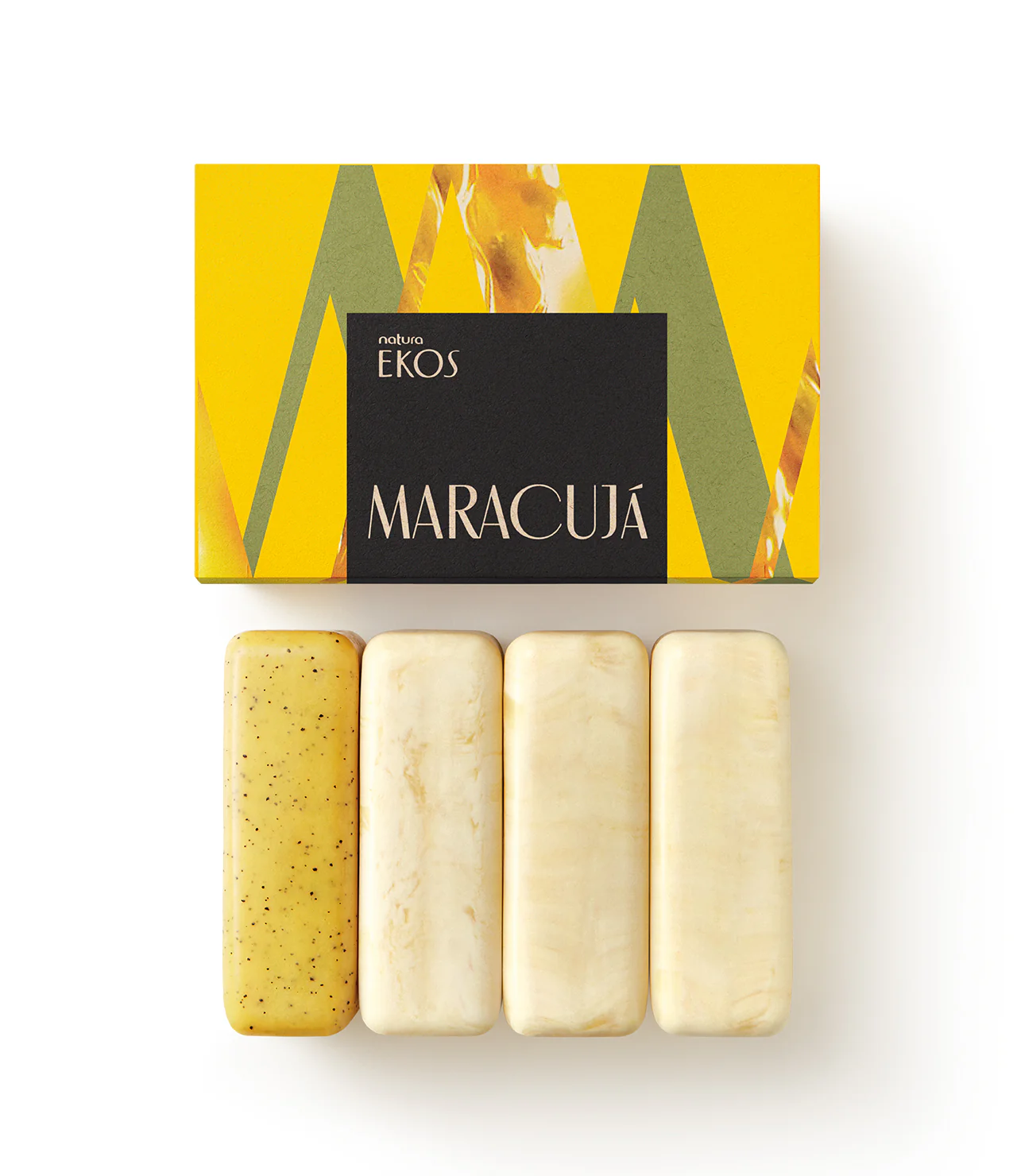Ekos Maracujá Creamy & Exfoliating Monopack Bar Soap Set - Image 5