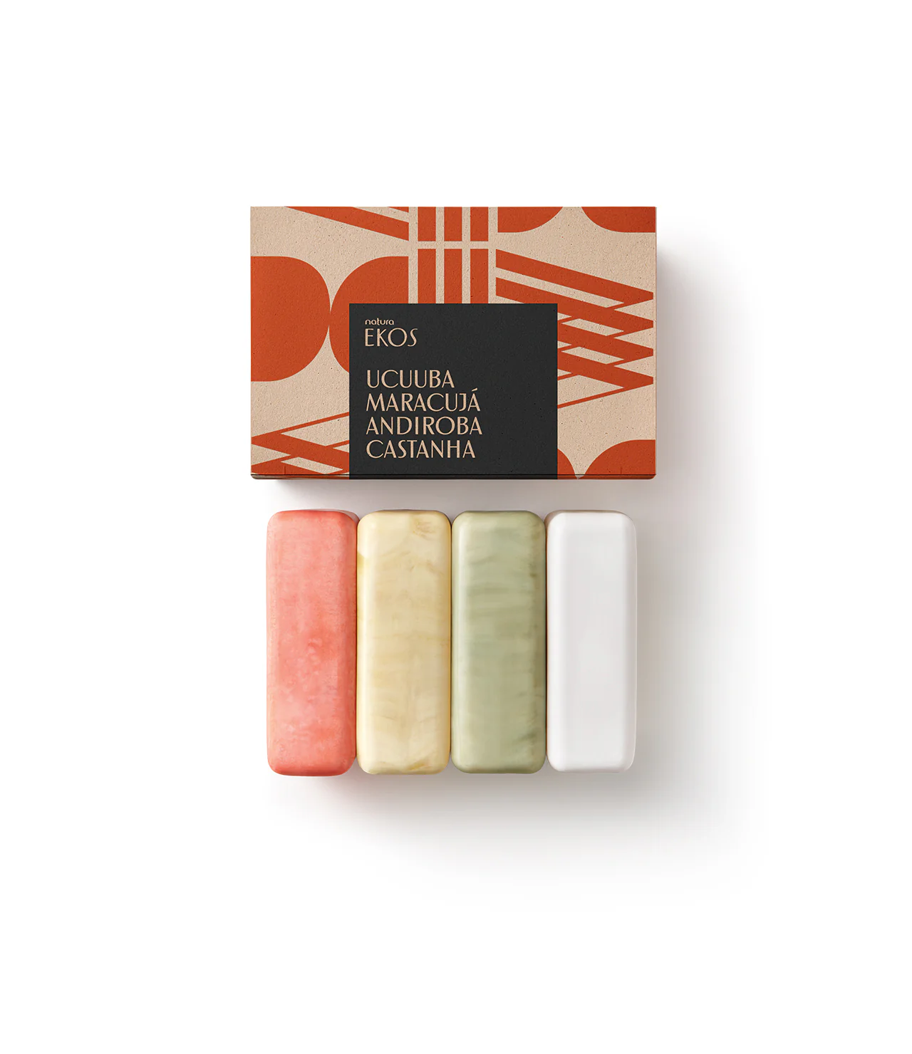 Ekos Creamy Multipack Bar Soap Set: Ucuuba Castanha Andiroba Maracujá - Image 3