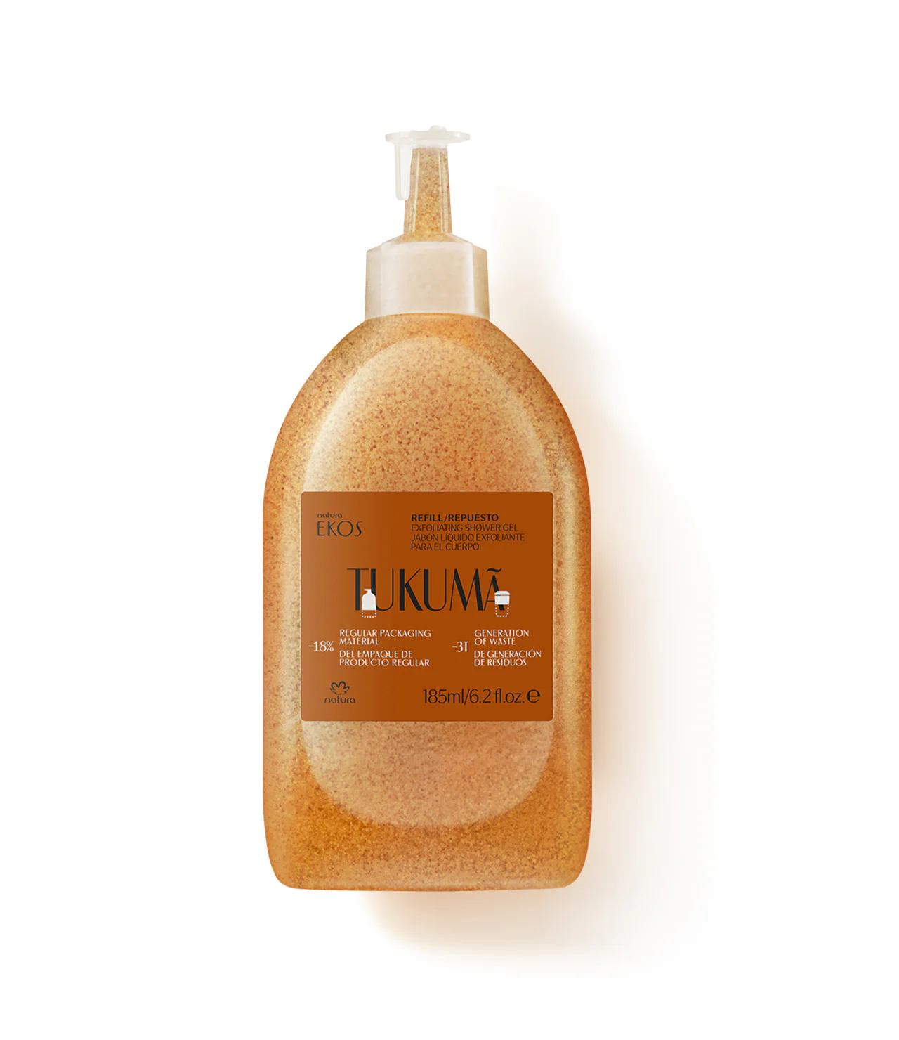 Ekos Tukumã Exfoliating Shower Gel Refill - Image 3